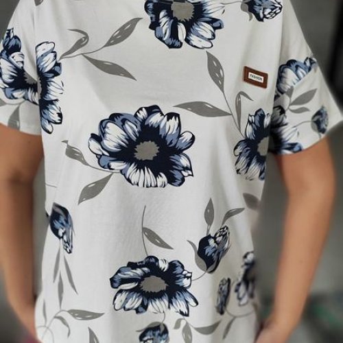 Футболка Style Nadezhda (one size) 16311 white (лето) Style Nadezhda 16311 white