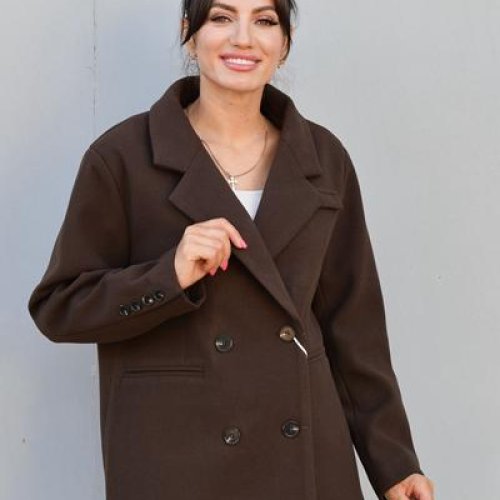 Пиджак Style Nadezhda (42-48) 788 brown (деми) Style Nadezhda 788 brown