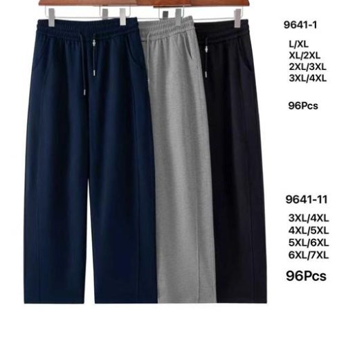 Штаны спорт Style Nadezhda (L-4XL) 9641-1 mix (деми) Style Nadezhda 9641-1 mix