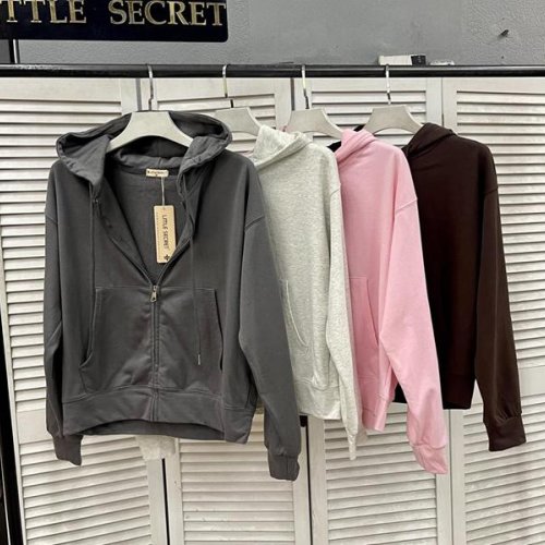 Кофта спорт Little Secret (one size) P5076 brown (деми) Little Secret P5076 brown