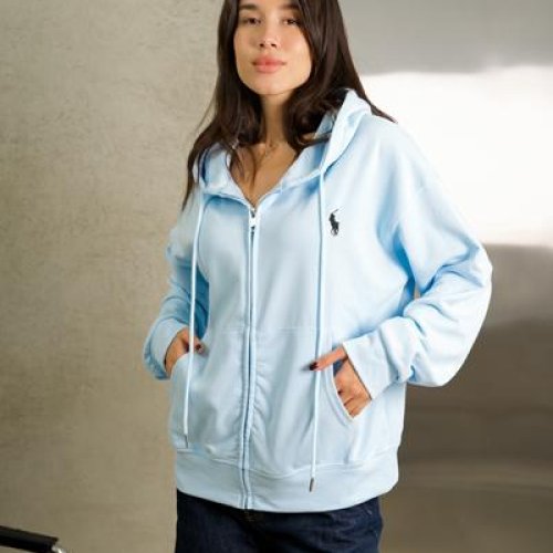 Кофта спорт Little Secret (M-XL) P5077 l.blue (деми) Little Secret P5077 l.blue