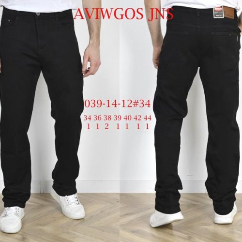 Джинсы Vingvgs (34-44) 039-14-12 black (деми) Vingvgs 039-14-12 black