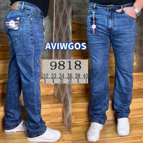 Джинсы Vingvgs (32-40) 9818 blue (деми) Vingvgs 9818 blue