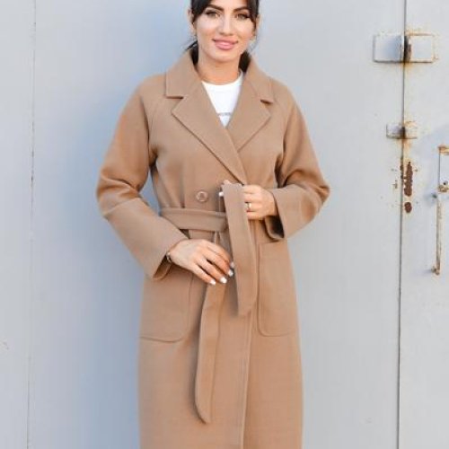 Пальто Style Nadezhda (42-50) 602 beige (деми) Style Nadezhda 602 beige