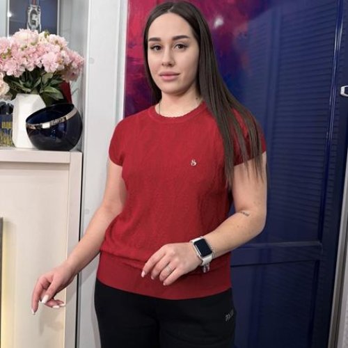 Футболка Style Nadezhda (one size) 8803 red (лето) Style Nadezhda 8803 red