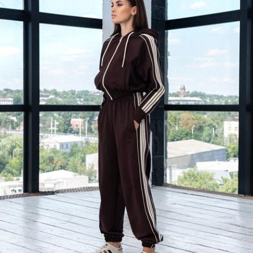 Костюм спорт AZNA (2XS-M) Д151 brown (деми) AZNA Д151 brown