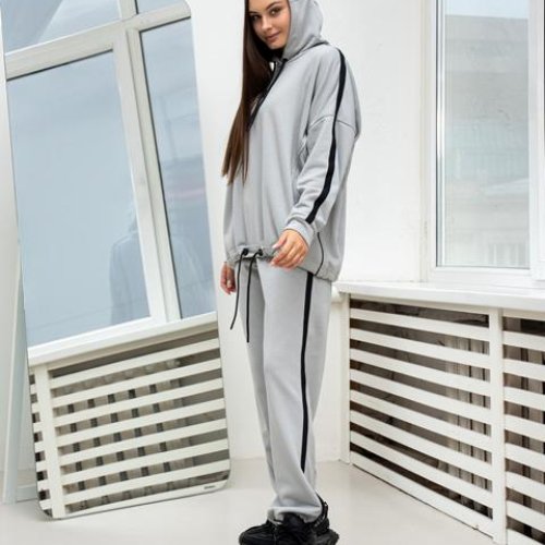 Костюм спорт AZNA (S-XL) ДП180 grey (деми) AZNA ДП180 grey