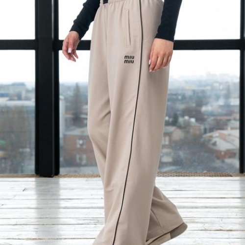 Штаны спорт AZNA (S-XL) Б59 beige (деми) AZNA Б59 beige