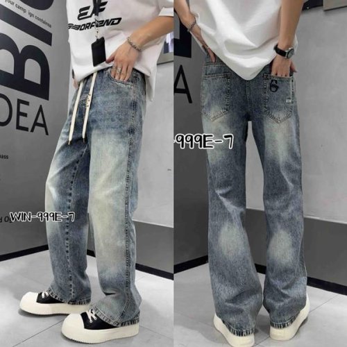 Джинсы Baron Jeans (M-3XL) 999E-7 l.blue (деми) Baron Jeans 999E-7 l.blue