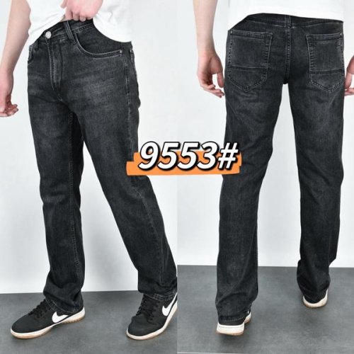 Джинсы Baron Jeans (32-42) 9553 black (деми) Baron Jeans 9553 black