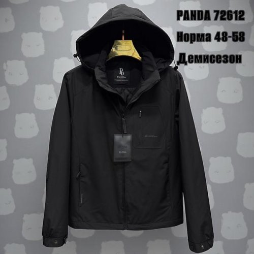 Куртка LiOpt (48-58) 72612 black (деми) LiOpt 72612 black