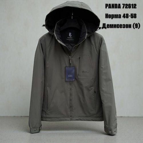 Куртка LiOpt (48-58) 72612 grey (деми) LiOpt 72612 grey