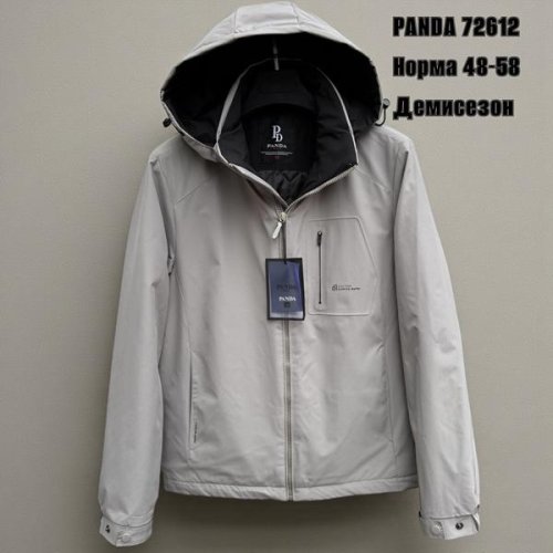 Куртка LiOpt (48-58) 72612 l.grey (деми) LiOpt 72612 l.grey