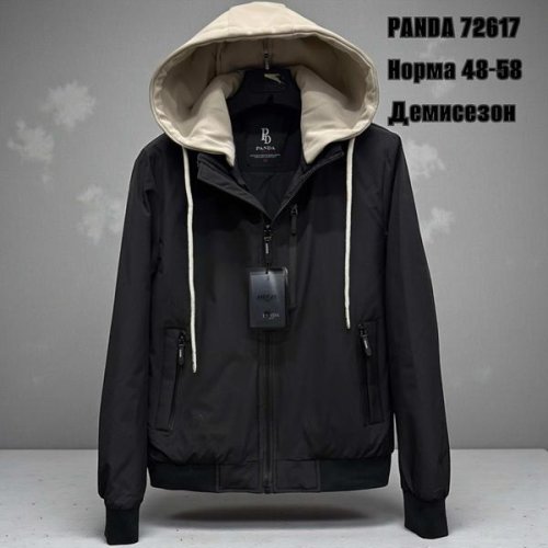 Куртка LiOpt (48-58) 72617 black (деми) LiOpt 72617 black