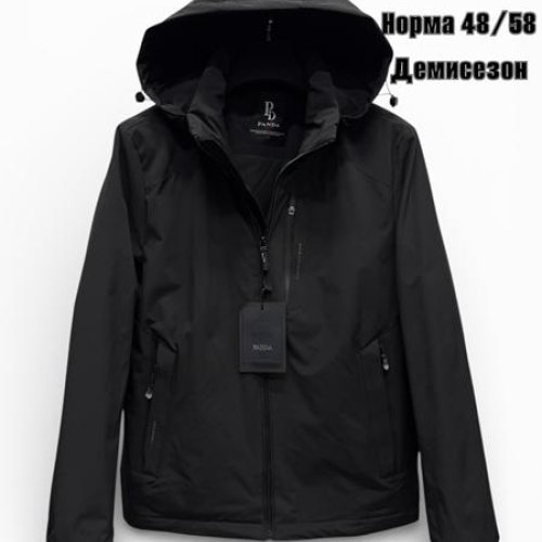 Куртка LiOpt (48-58) 72632 black (деми) LiOpt 72632 black