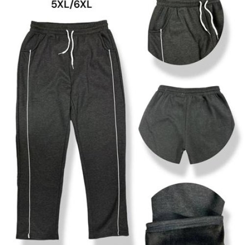 Штаны спорт Prenses (3XL-6XL) HT6226 d.grey (зима) Prenses HT6226 d.grey