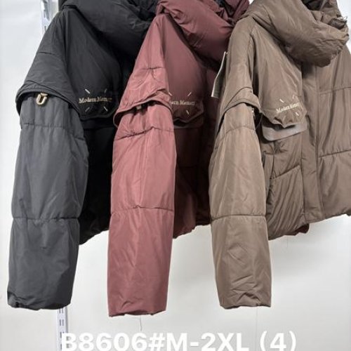 Куртка Jacket (M-2XL) 8606 black (деми) Jacket 8606 black