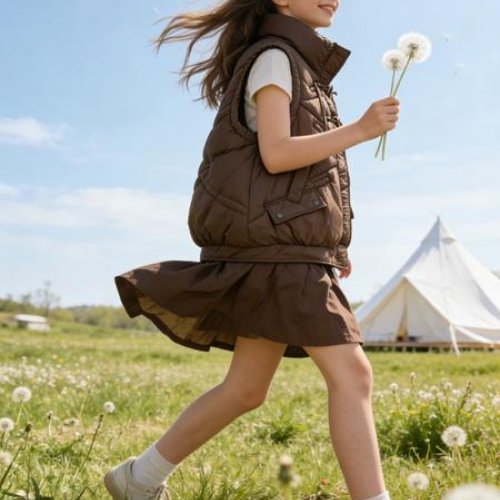 Жилетка Jacket (L-XL) M606 brown (деми) Jacket M606 brown