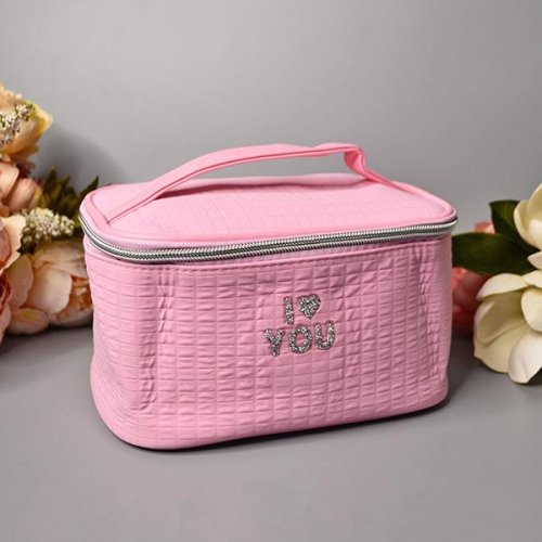 Косметичка Luna-bag (21*14*12) 24-389 pink (деми) Luna-bag 24-389 pink