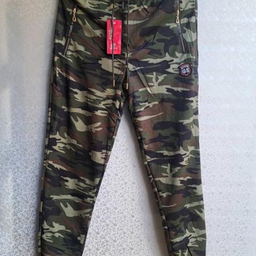 Штаны спорт Giang (M-3XL) 611 khaki-brown (деми) Giang 611 khaki-brown