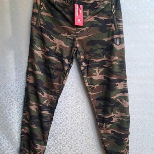 Штаны спорт Giang (M-3XL) 612 brown (деми) Giang 612 brown