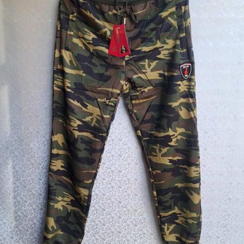 Штаны спорт Giang (M-3XL) 615 khaki-yellow (деми) Giang 615 khaki-yellow