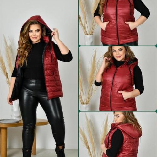 Жилетка SDF (52-62) SD7 red (деми) SDF SD7 red