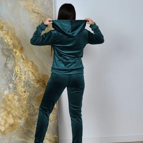 Костюм спорт OdesaOpt (44-52) 5244-30 green (деми) OdesaOpt 5244-30 green