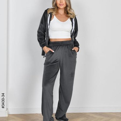 Костюм спорт OdesaOpt (44-48) 3430-34 d.grey (деми) OdesaOpt 3430-34 d.grey