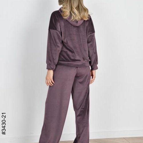 Костюм спорт OdesaOpt (44-48) 3430-21 brown (деми) OdesaOpt 3430-21 brown