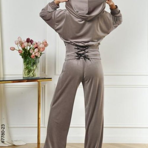 Костюм спорт OdesaOpt (44-50) 7780-23 beige (деми) OdesaOpt 7780-23 beige