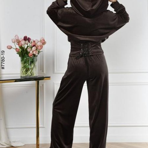 Костюм спорт OdesaOpt (44-50) 7780-19 brown (деми) OdesaOpt 7780-19 brown