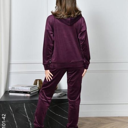 Костюм спорт OdesaOpt (44-52) 6101-42 d.wine (деми) OdesaOpt 6101-42 d.wine