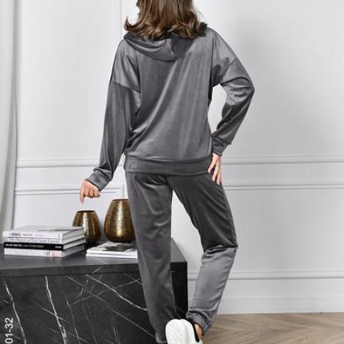 Костюм спорт OdesaOpt (44-52) 6101-32 grey (деми) OdesaOpt 6101-32 grey