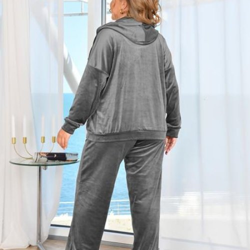 Костюм спорт OdesaOpt (50-54) 7310-34 grey (деми) OdesaOpt 7310-34 grey