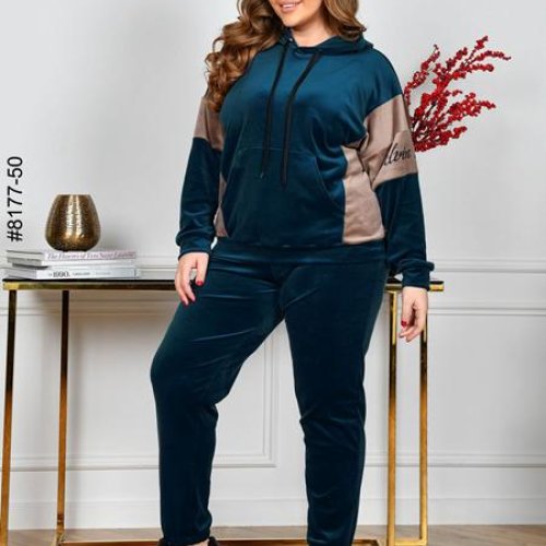 Костюм спорт OdesaOpt (54-60) 8177-50 green (деми) OdesaOpt 8177-50 green