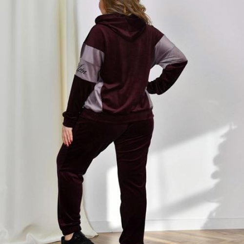 Костюм спорт OdesaOpt (54-60) 8177-17 brown (деми) OdesaOpt 8177-17 brown