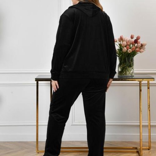 Костюм спорт OdesaOpt (54-58) 3620-31 black (деми) OdesaOpt 3620-31 black