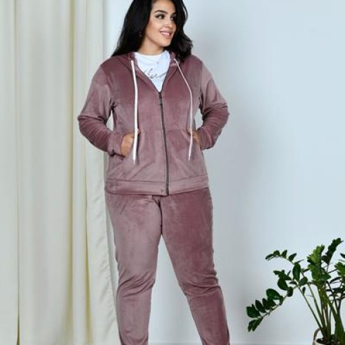 Костюм спорт OdesaOpt (54-60) 7990-9 powder (деми) OdesaOpt 7990-9 powder