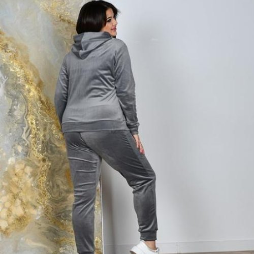 Костюм спорт OdesaOpt (54-60) 7990-34 grey (деми) OdesaOpt 7990-34 grey