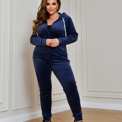 Костюм спорт OdesaOpt (54-60) 7990-96 navy (деми) OdesaOpt 7990-96 navy