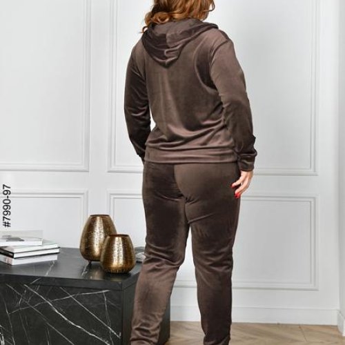 Костюм спорт OdesaOpt (54-60) 7990-97 brown (деми) OdesaOpt 7990-97 brown