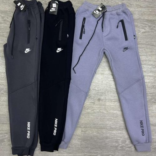 Штаны спорт MirWear (M-3XL) MW82-1032-3 black (зима) MirWear MW82-1032-3 black