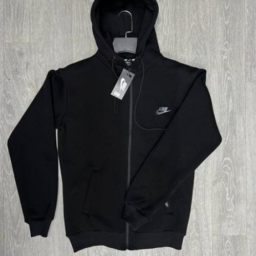 Кофта спорт MirWear (M-3XL) MW143-122 black (зима) MirWear MW143-122 black