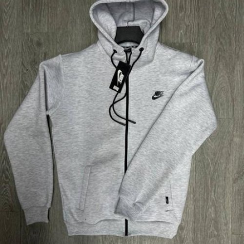 Кофта спорт MirWear (3XL-7XL) MW155-123 l.grey (зима) MirWear MW155-123 l.grey