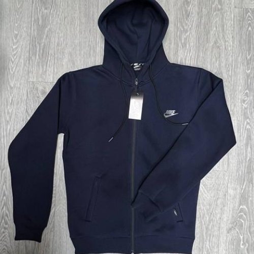 Кофта спорт MirWear (3XL-7XL) MW157-123 navy (зима) MirWear MW157-123 navy