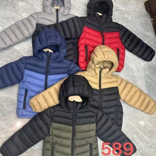 Куртка ChicWear (130-170) 589 black-red (деми) ChicWear 589 black-red