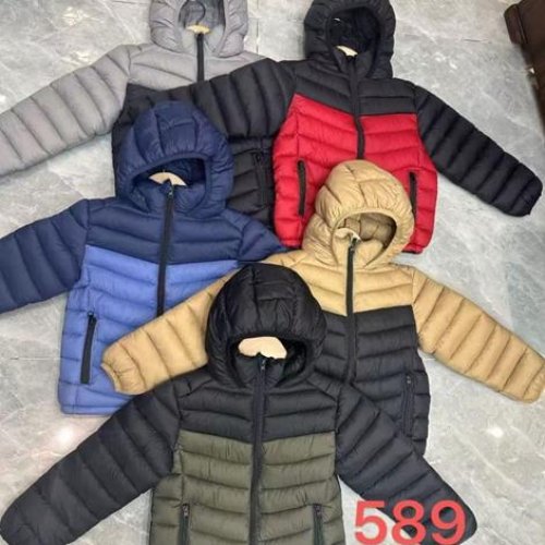 Куртка ChicWear (130-170) 589 black-khaki (деми) ChicWear 589 black-khaki