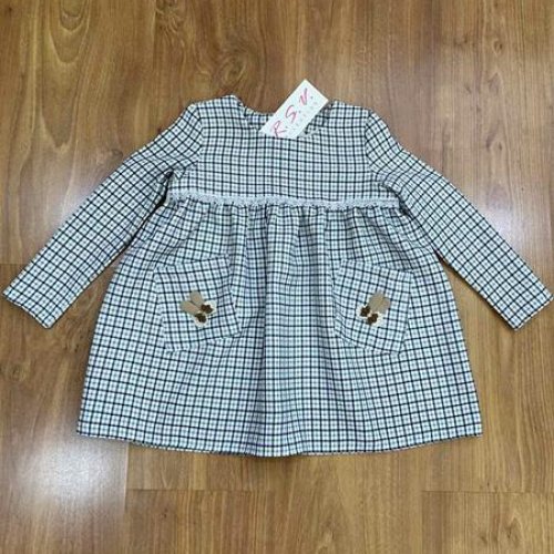 Платье RSV (92-116) 317 l.blue-black (деми) RSV 317 l.blue-black