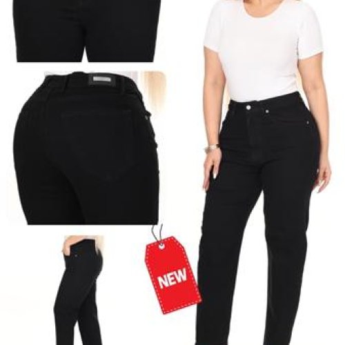 Джинсы Maxim Jeans (30-36) 4004-402 black (деми) Maxim Jeans 4004-402 black